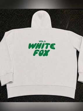 White Fox Offstage Hoodie Glacier Grey Vol.3